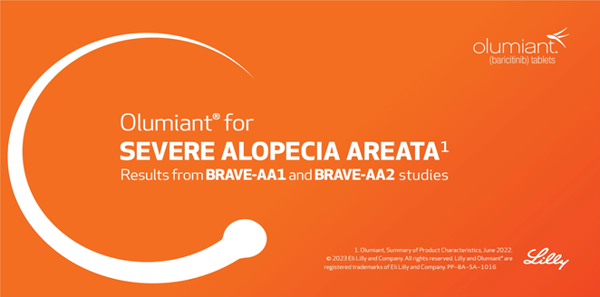Olumiant efficacy in AA – results from BRAVE-AA1 & BRAVE-AA2