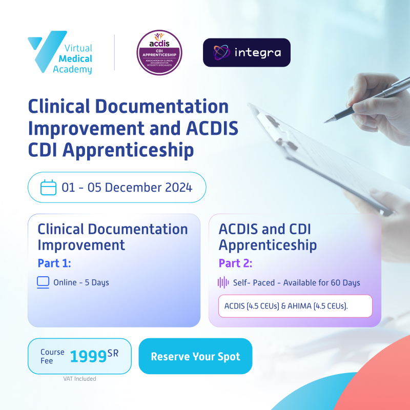 Clinical Documentation Improvement and ACDIS CDI Apprenticeship