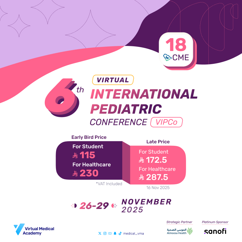 6th Virtual International Pediatric Conference (VIPCo)