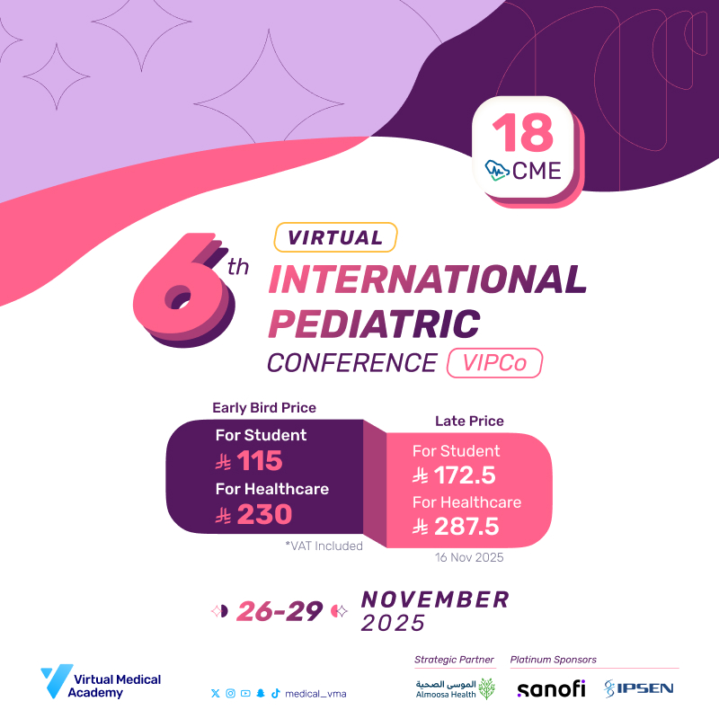 6th Virtual International Pediatric Conference (VIPCo)