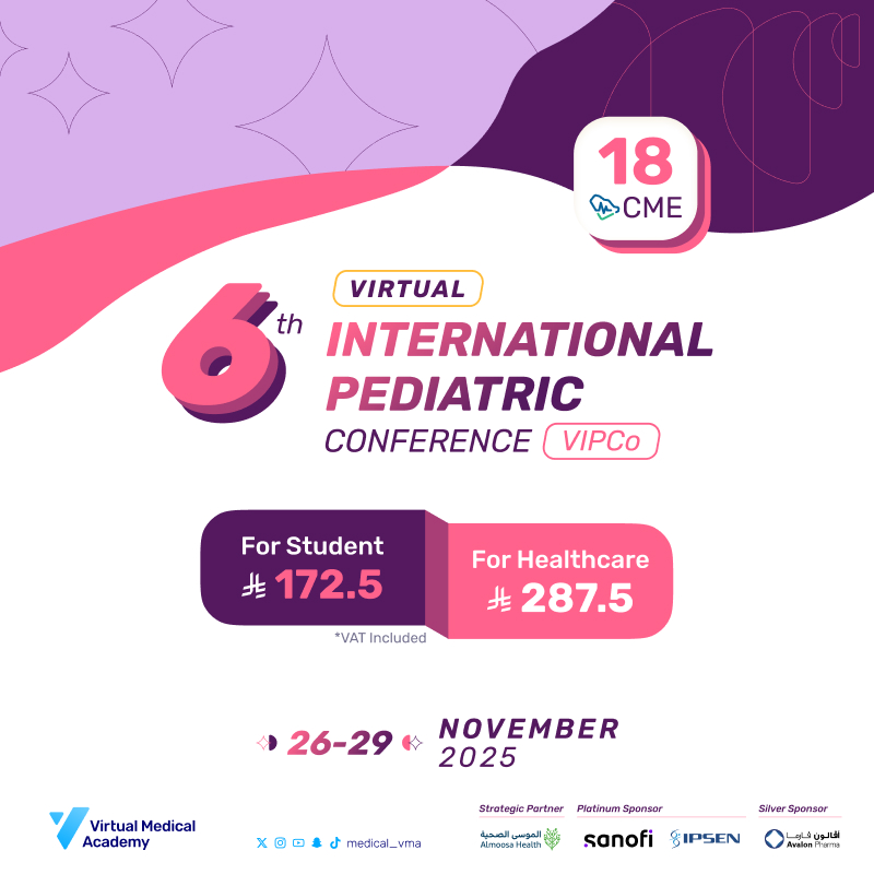 6th Virtual International Pediatric Conference (VIPCo)